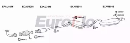 Система выпуска ОГ EuroFlo AU9023 2004B